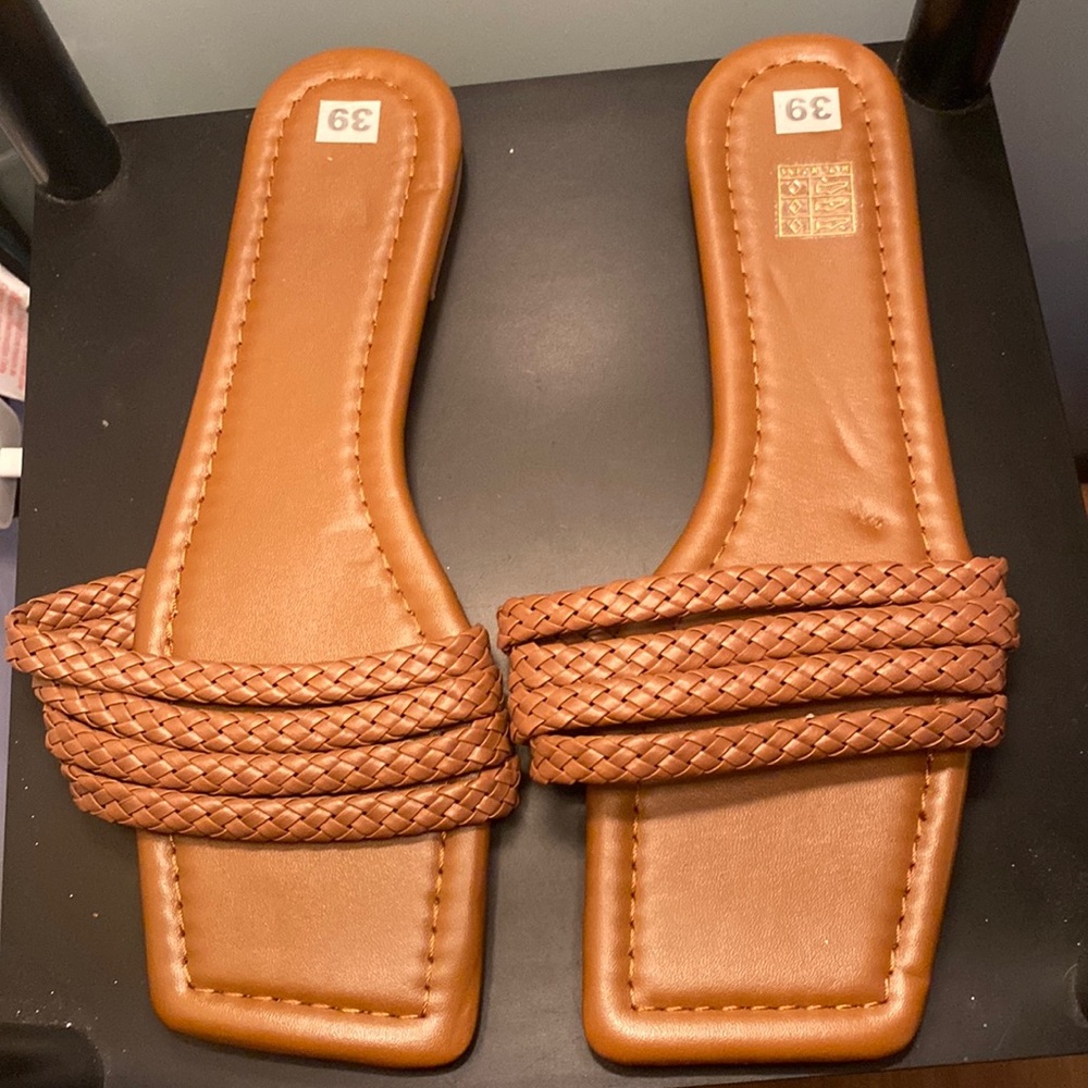 Brown sandals
